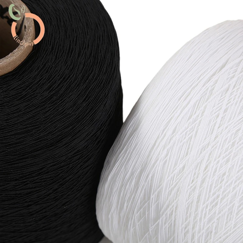 Lacing latex-covered yarn rubber glove sock closing elastic bottom line elastic rope spandex yarn