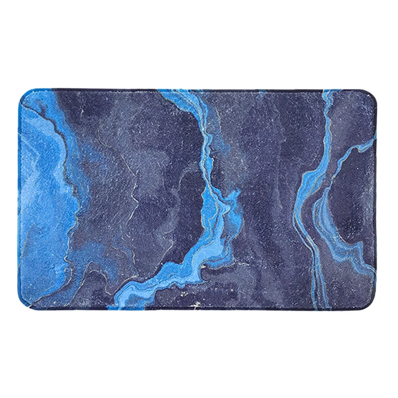 Light Weight Rubber Super Soft Custom Super Soft bath mat rug polyester carpet pvc anti slip mat