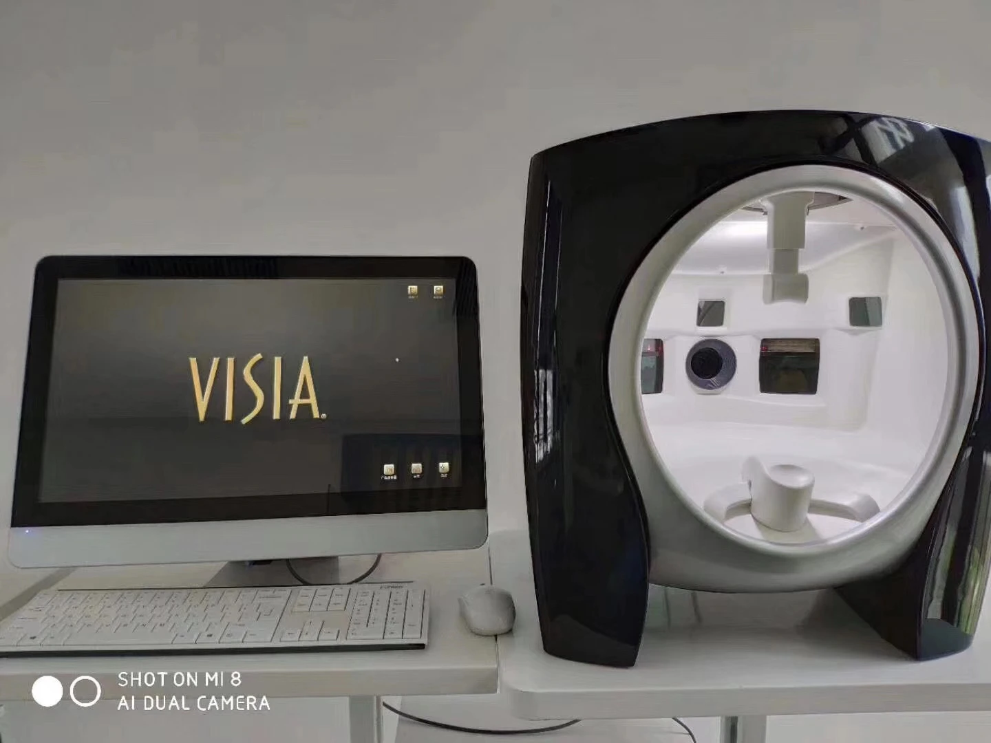 2022 Hottest 3D Skin Scanner Visia 6 Skin Analyzer System Face Skin Analyzer