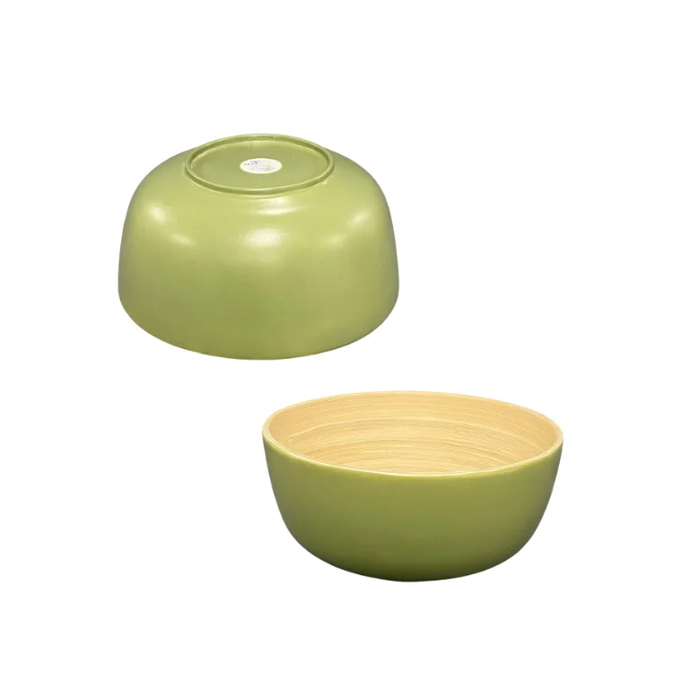 Оптовая продажа одноразовая Круглая Бумажная коробка ручной работы из бамбука хорошего качества изготовленная во Вьетнаме