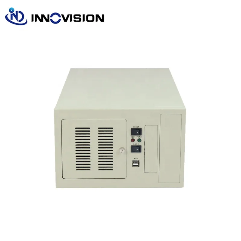 Fashionable 6-Slot Desktop Wall mount server case for Internet cafe storage nas vpn monitoring system workstation