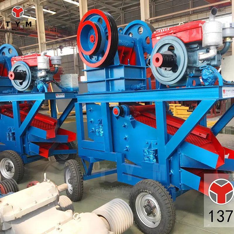 cheap price small limestone Gold grind mill mini portable PE 150*250 mobile diesel electric stone grind mill