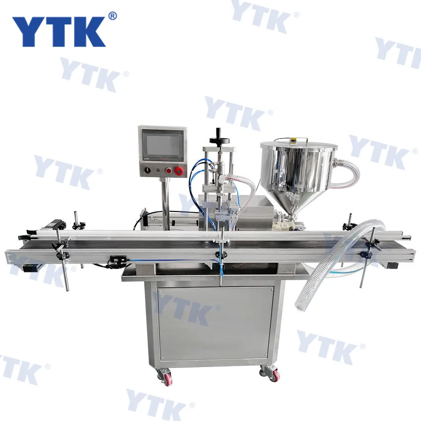 Automatic Rotor Pump Sriracha Sauce Ketchup Jam Face Cream Shampoo Honey Bottle Detergent Tomato Paste Filling Machine