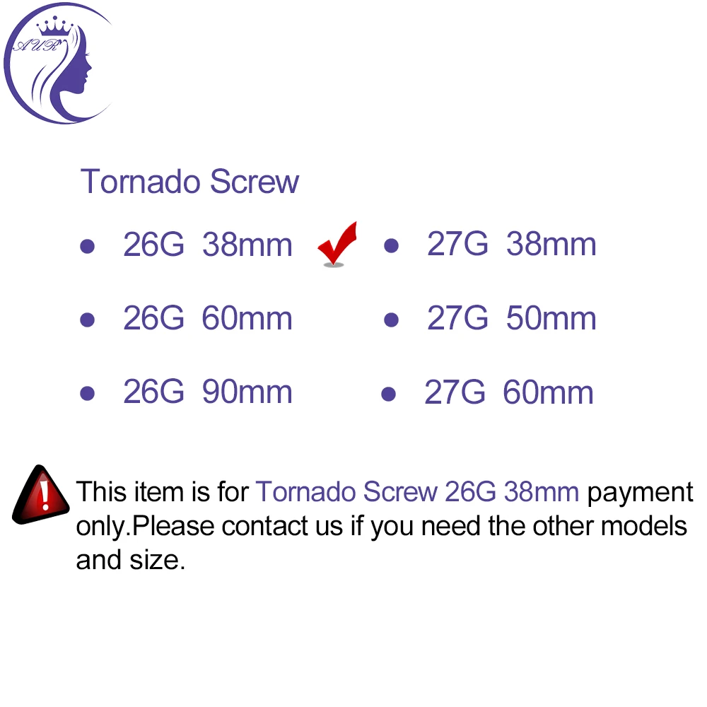 Корейская Антивозрастная Острая Игла Pdo резьбовой подъемник Tornado винт 26 г 38 мм для лифтинга
