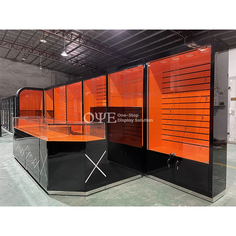 Современная стеклянная витрина для магазина дыма табачная мебель дизайн