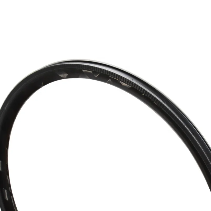 GoFast OEM Factory Carbon Clincher Rim 25mm Disc Brake Road Wheels 38mm Depth Super Light Carbon Clincher Rims For Road Bicycle