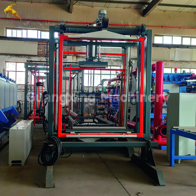 Fully automatic EPS Foam block making machine Polystyrene Panel broad production line