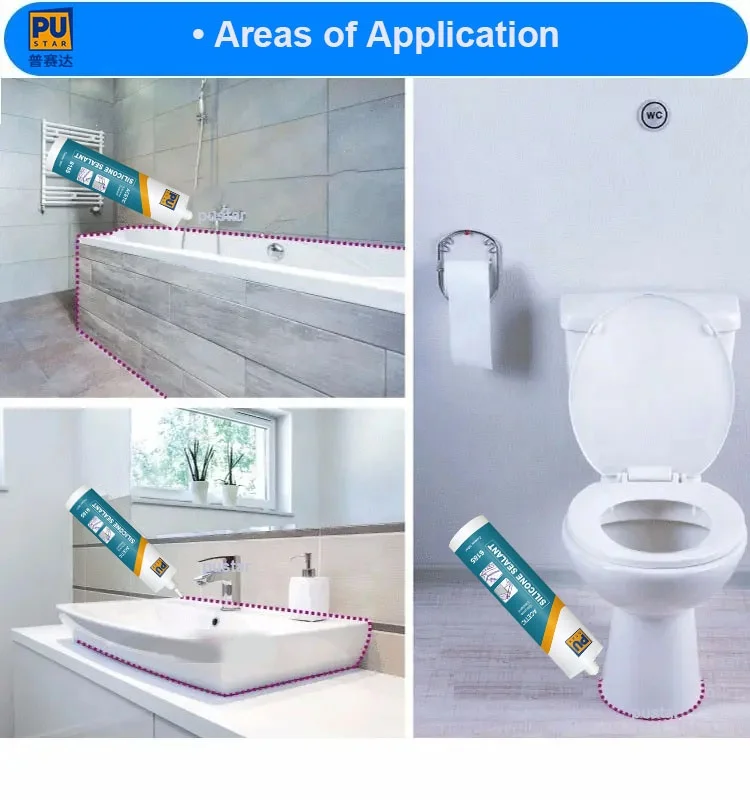 Factory Wholesale Price Neutral Transparent  Silicone Sealant Waterproof