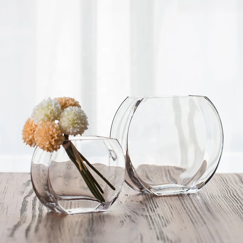 Гравированная 2019 новая плоская прозрачная стеклянная миска для рыбы с логотипом на заказ приветствуется OEM