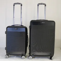 Fashionable travel trolley luggage set luggage white trade show suitcase