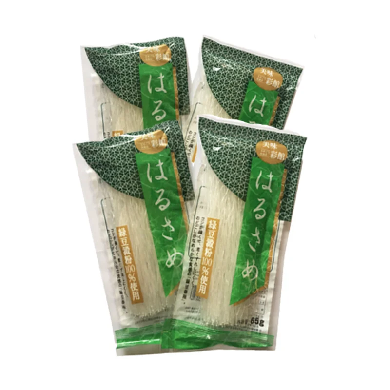 Халяль, первоклассная Горячая и кислая вермишель, лапша, фасоль мунгеля, вермишель 65 г