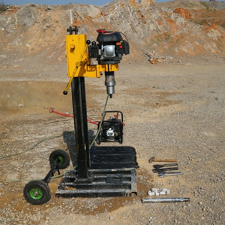 Mini backpack core sample drilling rig portable field drill of construction made in China