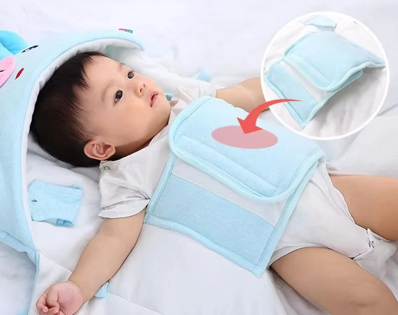 Baby products baby sleeping bag pure cotton autumn and winter thickened sleeping bag baby anti kick quilt