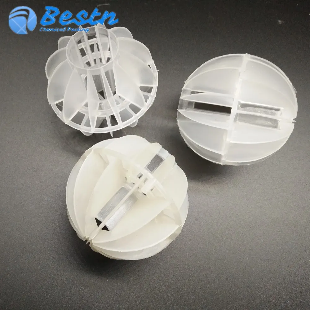 Plastic Polyhedral Hollow Ball PP Multi-faceted hollow ball for Waste Water Treatment