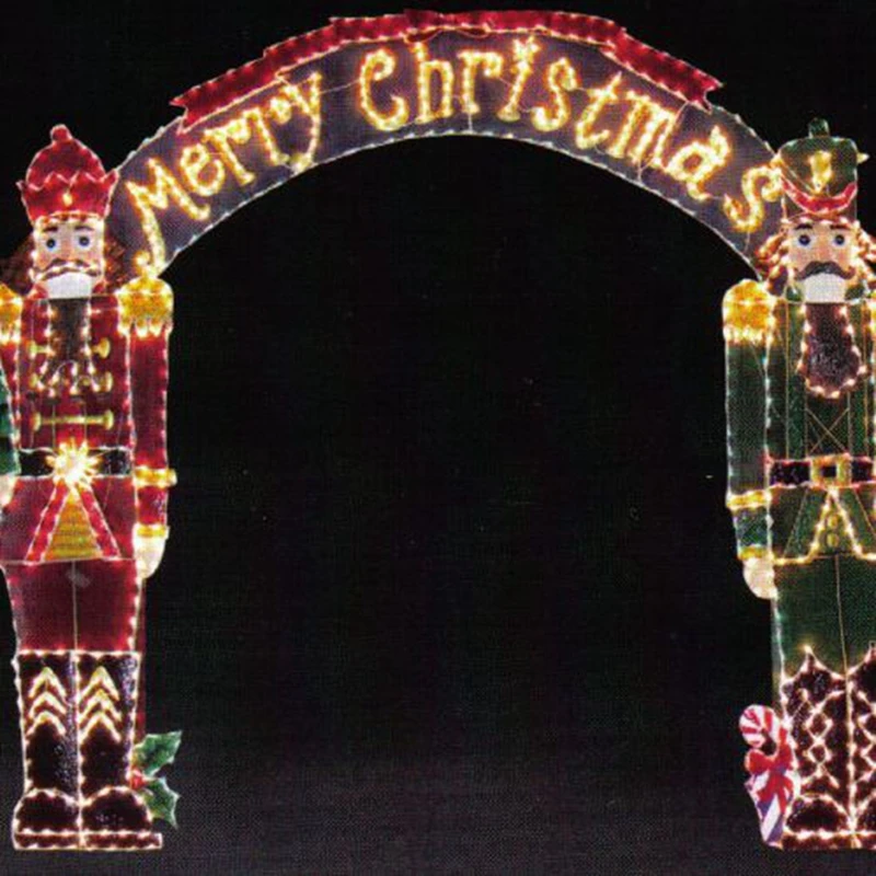 Christmas Led decorative Lights 3d motif light archway