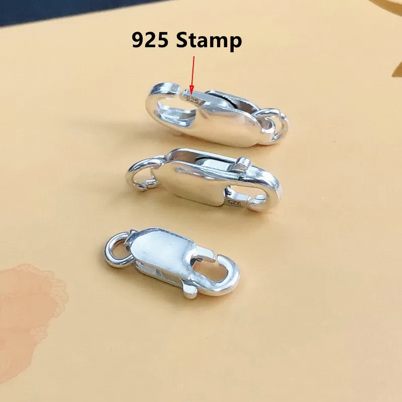 Anti Tarnish S925 Lobster Clasp For DIY Jewelry Making For Necklace Bracelet Parrot Buckle