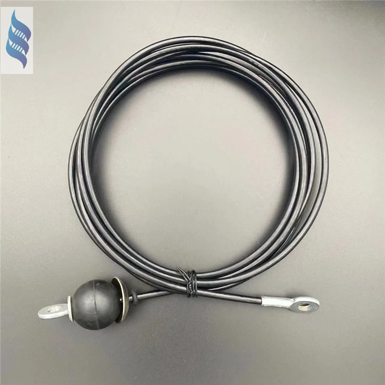Black color PU Coated Galvanized Steel Wire Rope Cable 7*19-3.18-5.0mm