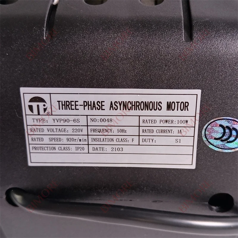 YVP90-6s 220V K200 Bimore Elevator Door Motor Lift Parts Three-phase Asynchronous Motor