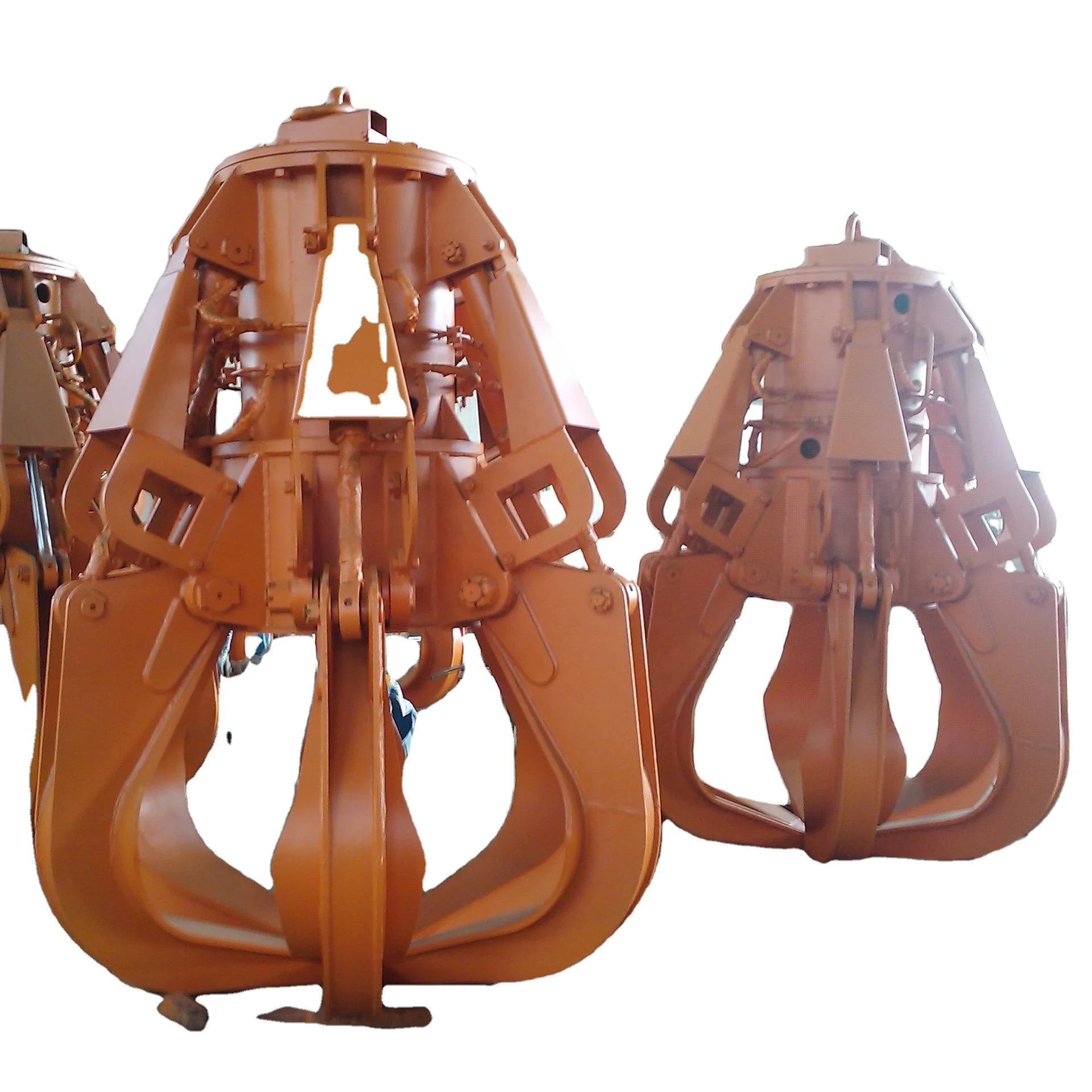 12 М3 двухканальный механический ковш для груза из апельсиновой кожи