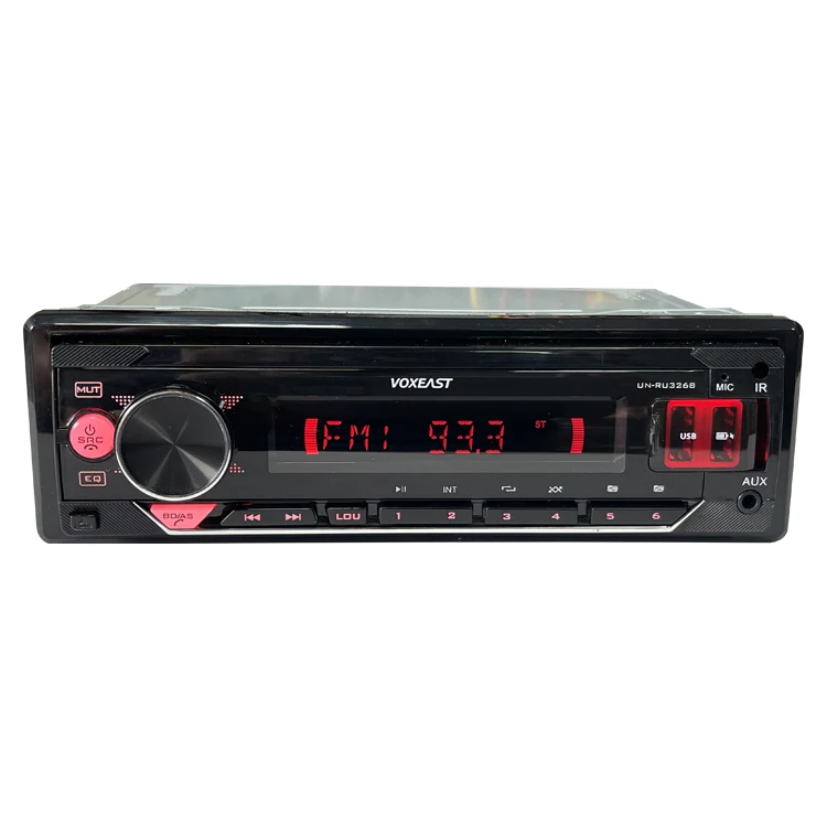 1 Din Car Stereo with BT FM Tuner AUX TF Car Mp3 Player USB Support Remote Control