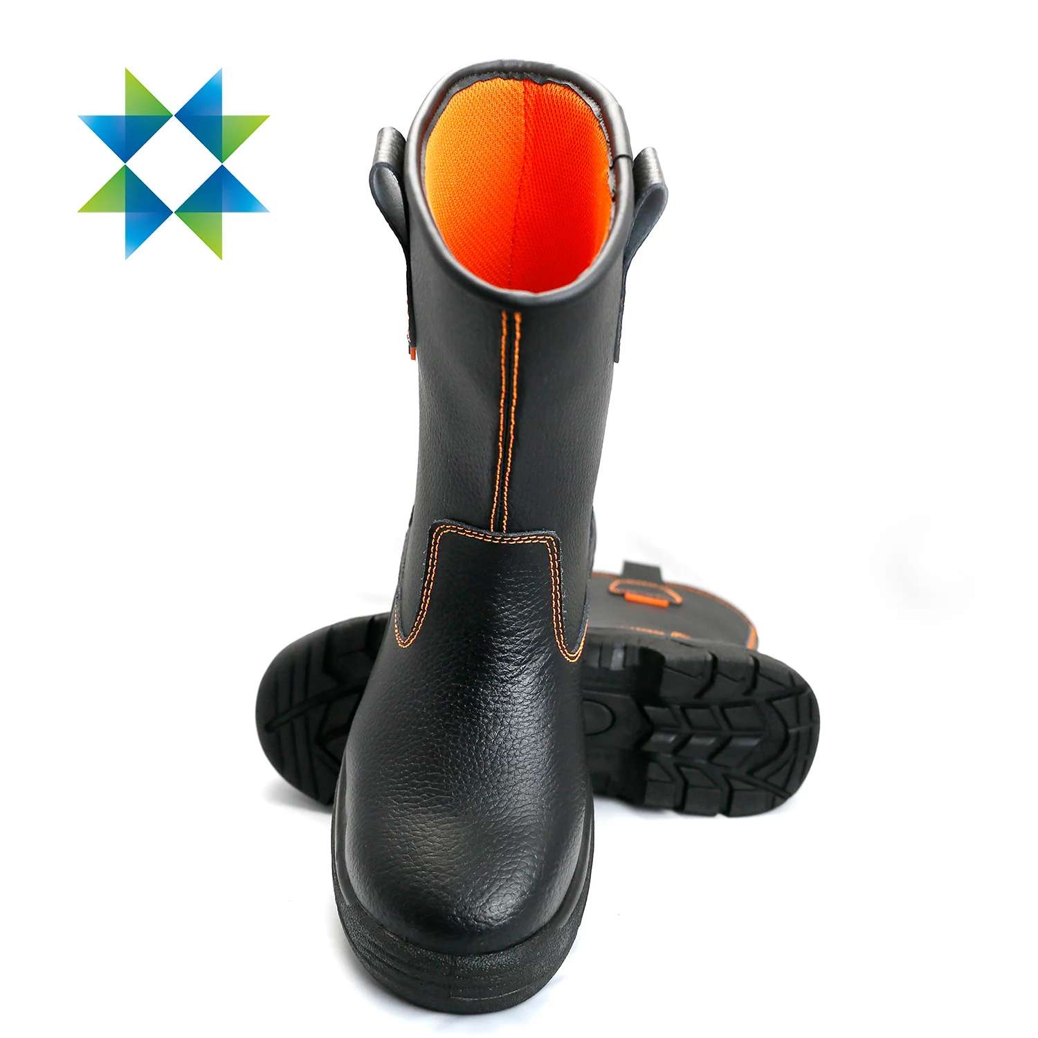 SKPURE factory price rubber PU sole breathable Anti-smashing Non-slipping steel toe safety shoes safety boots