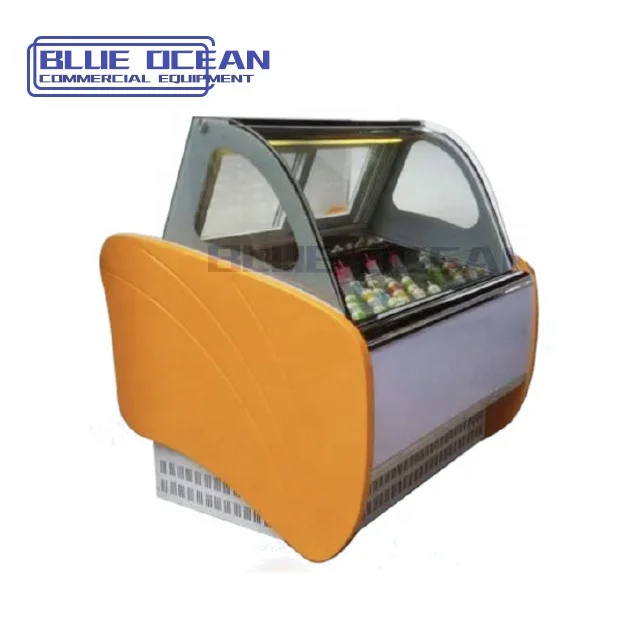 wholesale gelato cool box scoop freezer for ice cream display batch freezer hard or soft ice cream quick freezer