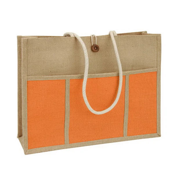 Jute shopping bag