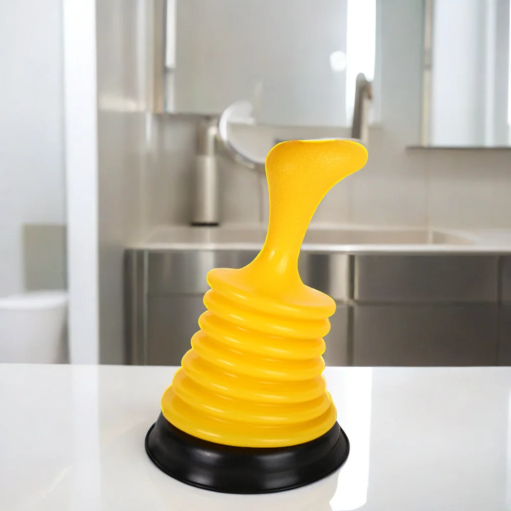 High-Pressure Compact Multifunctional Mini Handy Toilet Plunger Bathroom Sink Plunger Flexible Style Reusable