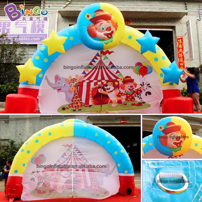 Inflatable Star Cartoon Archway Amusement Stage Decoration Inflatable Arch Events Inflatable Balloon Archs