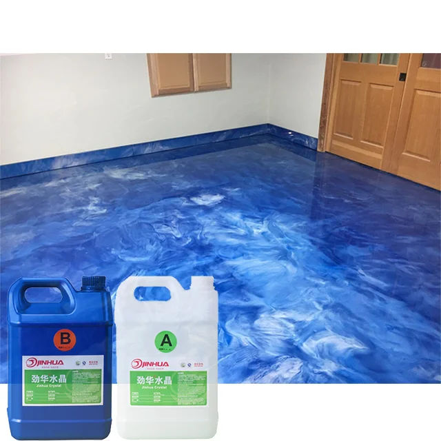  clear resin epoxy for Epoxy & Reflector Flooring metallic floor