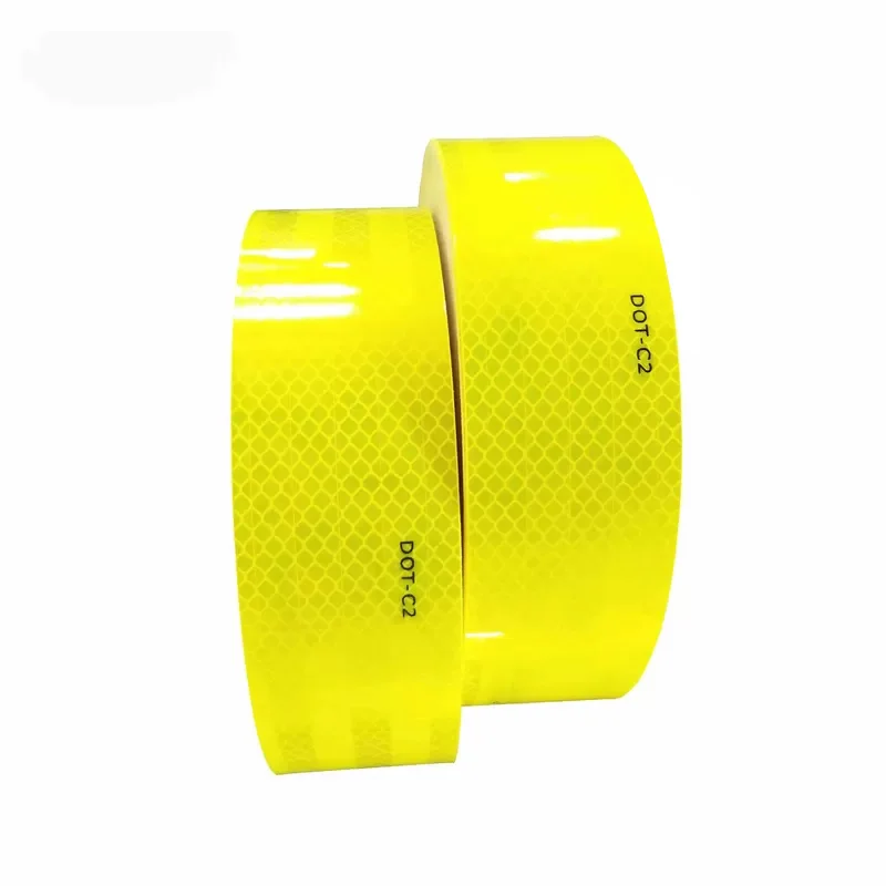 Wholesale Customized High Visibility Strong reflective tape.for truck car trailer safety reflective poly tape