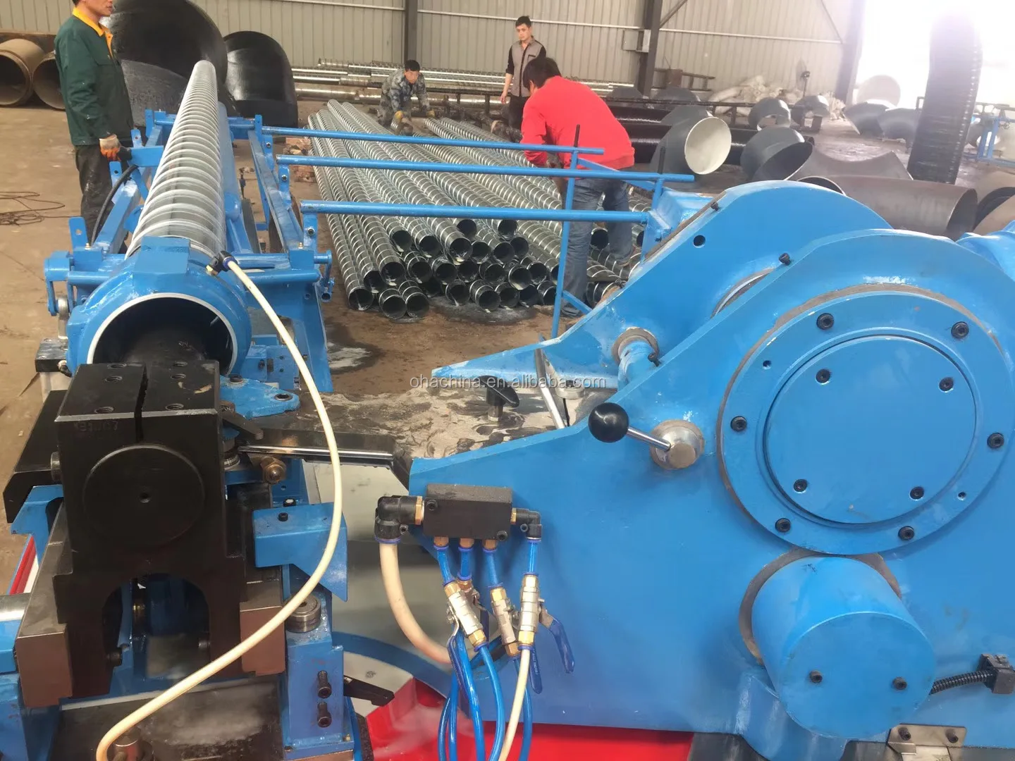 HATF-1602 Spiral ventilation Spiral tubeformer Machine