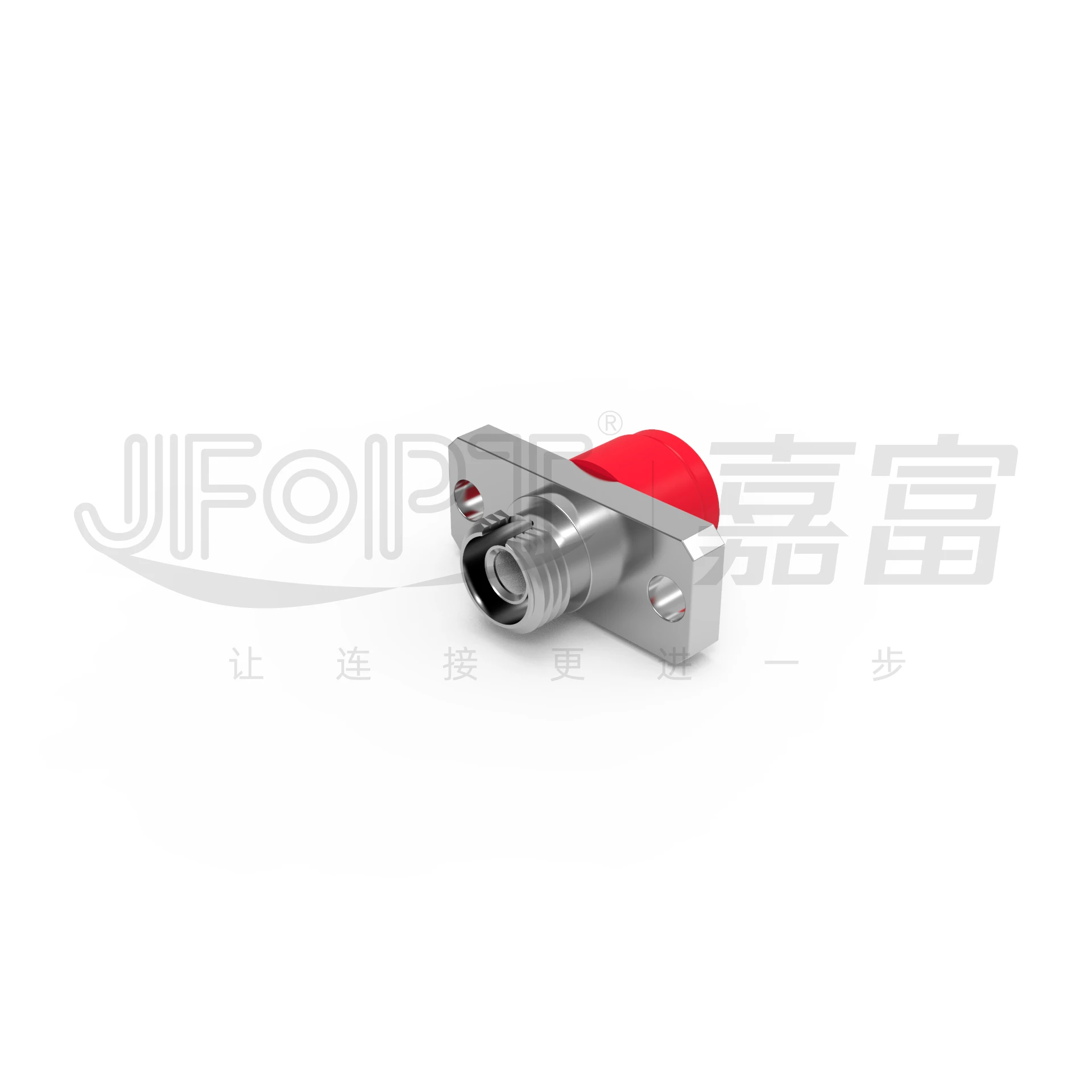Telecommunication Grade Fiber Optic FC Adapter Round Shape Flange FC APC UPC SC Optical Fiber Coupler