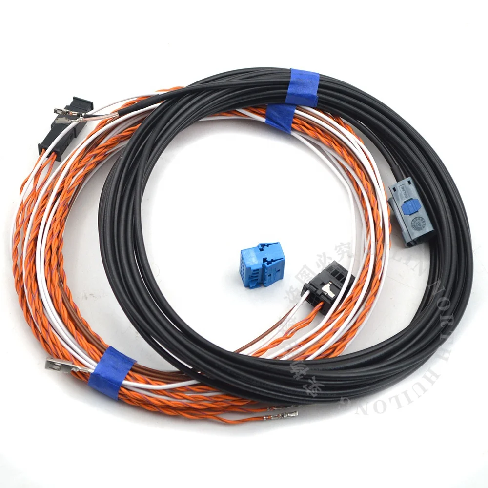 For Audi A5 High Line Back Up Camera Rear View Trunk Handle Camera with Guidance Line + wiring harness 8W8 827 566 D