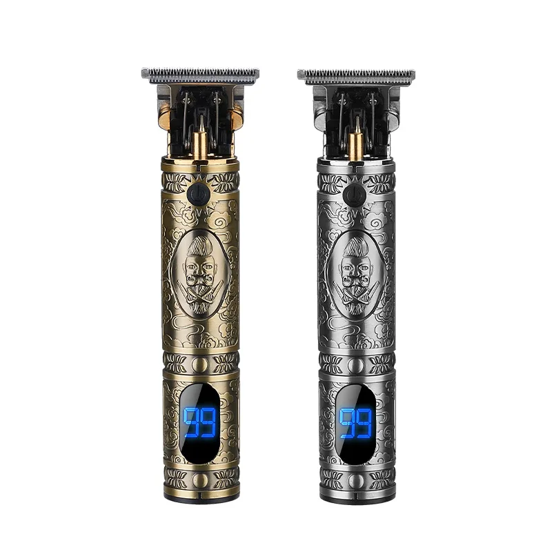 Hot Sale Professional USB Type-C Rechargeable Dragon Buddha Shaver Washable Hair Trimmer Machine Vintage t9 For Men