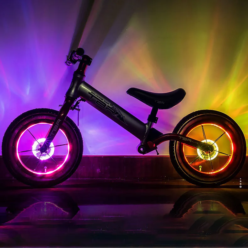 
Colorful Sport Outdoor Cycling bicycle led spoke light bicycle waterproof led wheel lights 