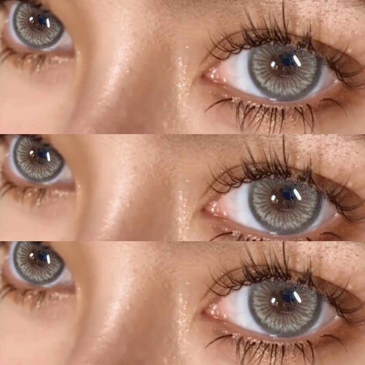 New Factory Style Colored Contact Lenses Eye Beauty 1 Year Disposable Comfortable Soft Lenses