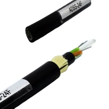 ADSS 48 core fibre optic cable Double jacket single mode OS1 OS2 outdoor