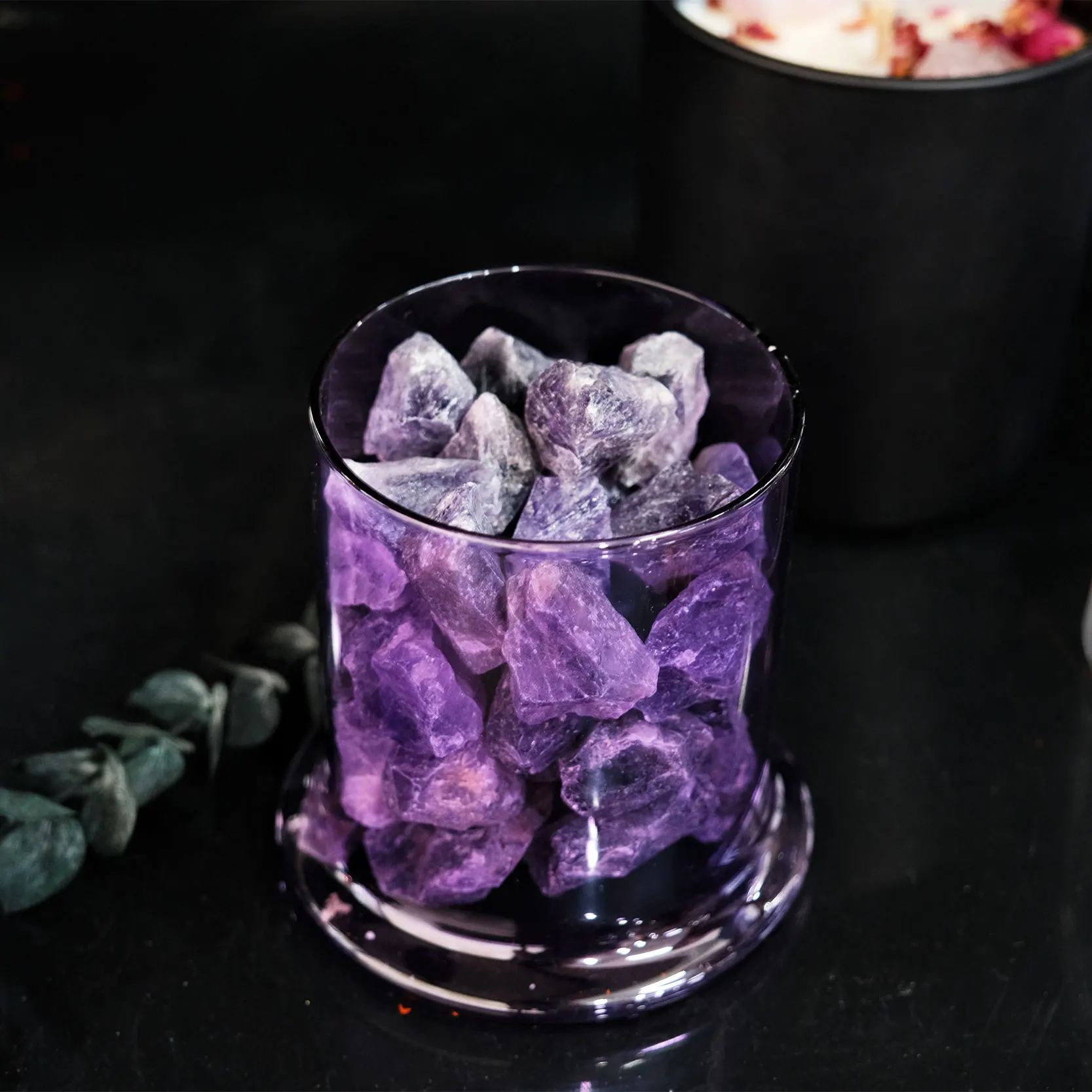 Luxury Gift Crystal Ore Aromatherapy Home Decorative Clear Glass Healing Raw Stone Aroma Crystal Diffuser