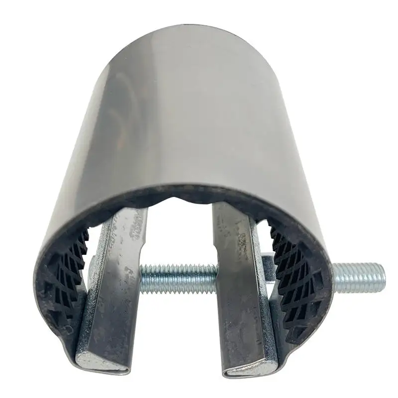Newly designed   Stainless steel semi open small maintenance pipe clamp fittings