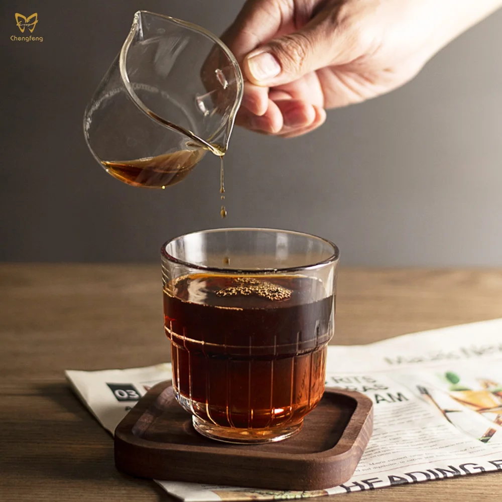 Wholesale Reusable Heat Resistant Glass Latte Coffee Cup ,drinking glass cup