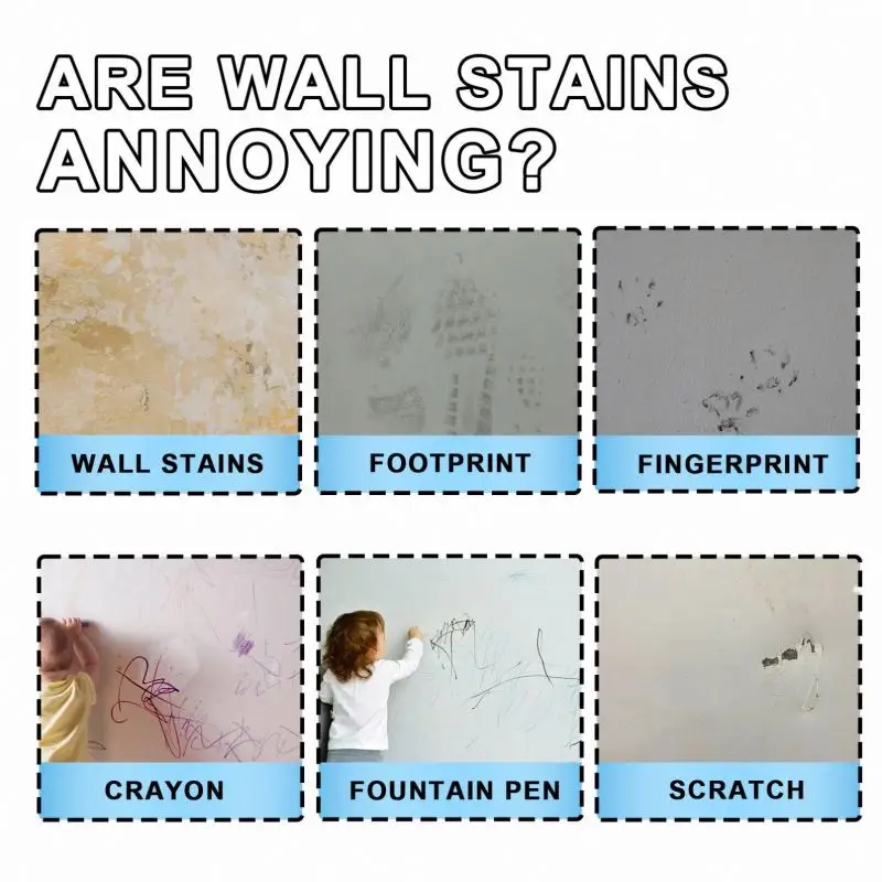 Jaysuing New Stain Scratch Removal Protective Cleaner Traceless White Renovation Paste Wall Repair Paint