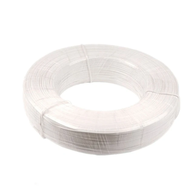 Custom Adjustable White Color Facemask Plastic Coated Double Core Nose Bridge Wire 5mm