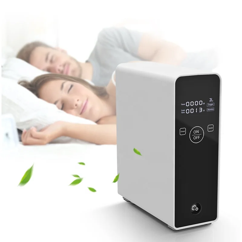 Oxygen-Concentrator Digital 1-2 Lpm 1l Portable Oxygen Concentrator For Home Use And Car Use