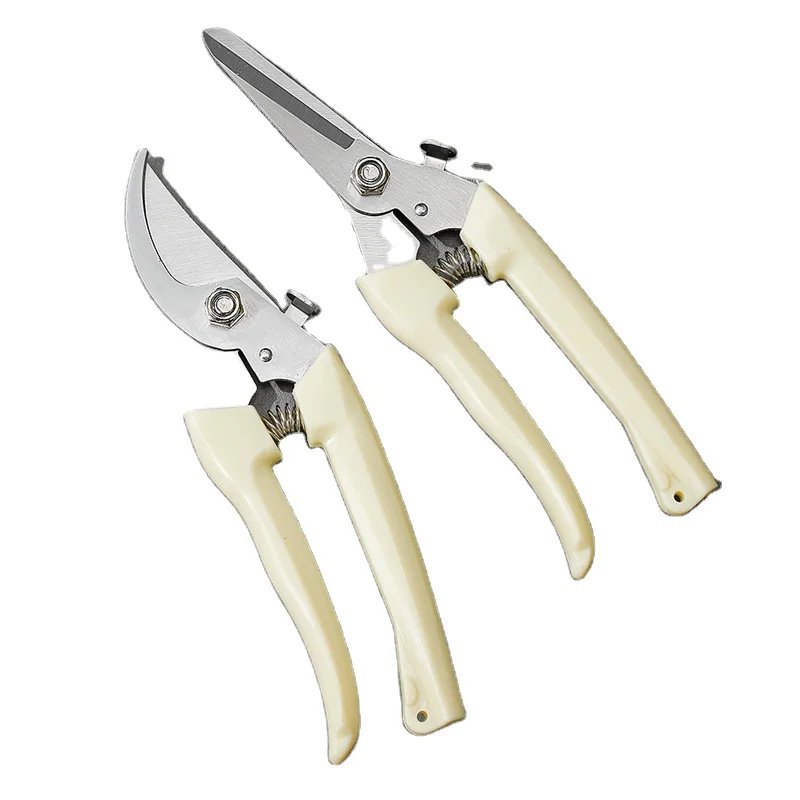 Garden Pruning Shears for Flowers Fruit Branches Leaves 2 Pack Flower Scissors Sharp Stainless Steel Blade Pruning Shears Set