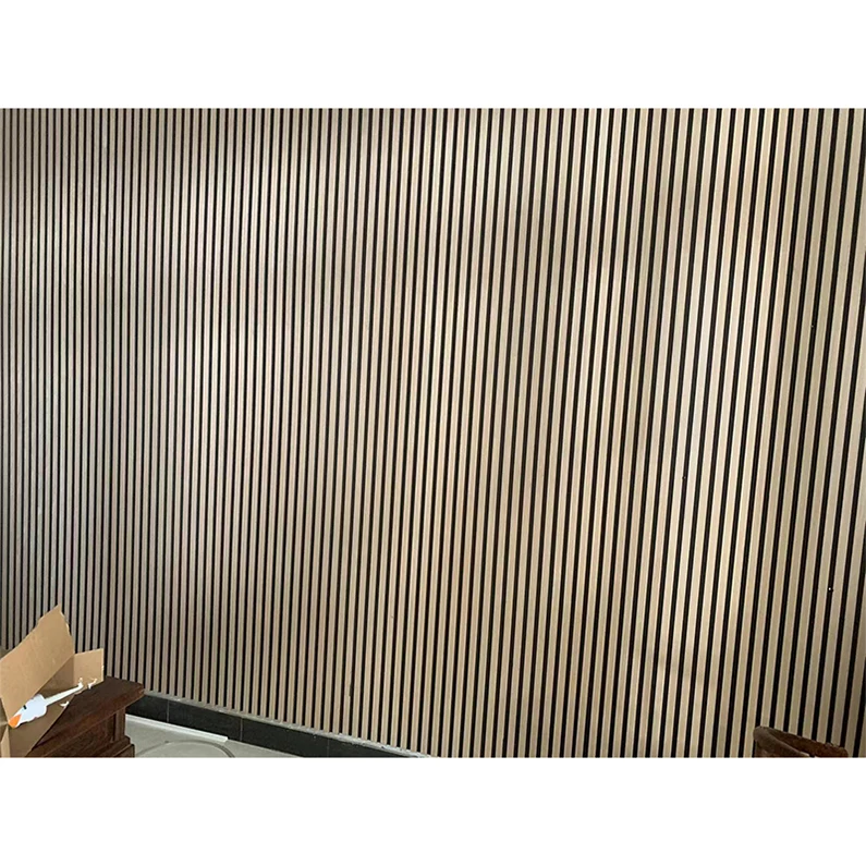 Acoustic Wood Wall Panel for Elegant Sound Management