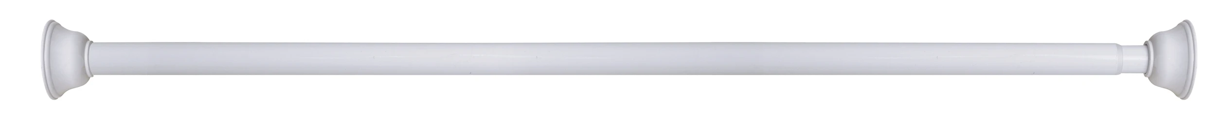 Shower Curtain Rod Adjustable Shower Rod 42 to 72 Inches Rustproof Stainless Steel Curtain Rod for Bathroom Fitting Room