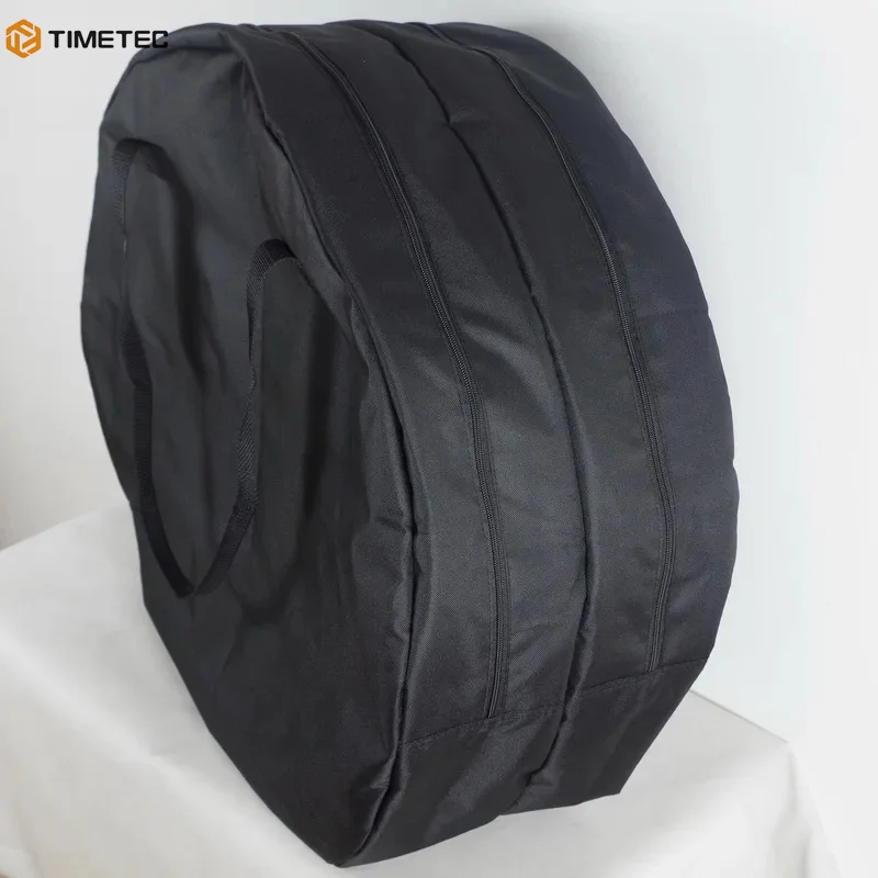 29ER MTB Double WHEELS BAG PADDED Bicycle Packing WITH HAND BELT INNER POCKET HUB PROTECT