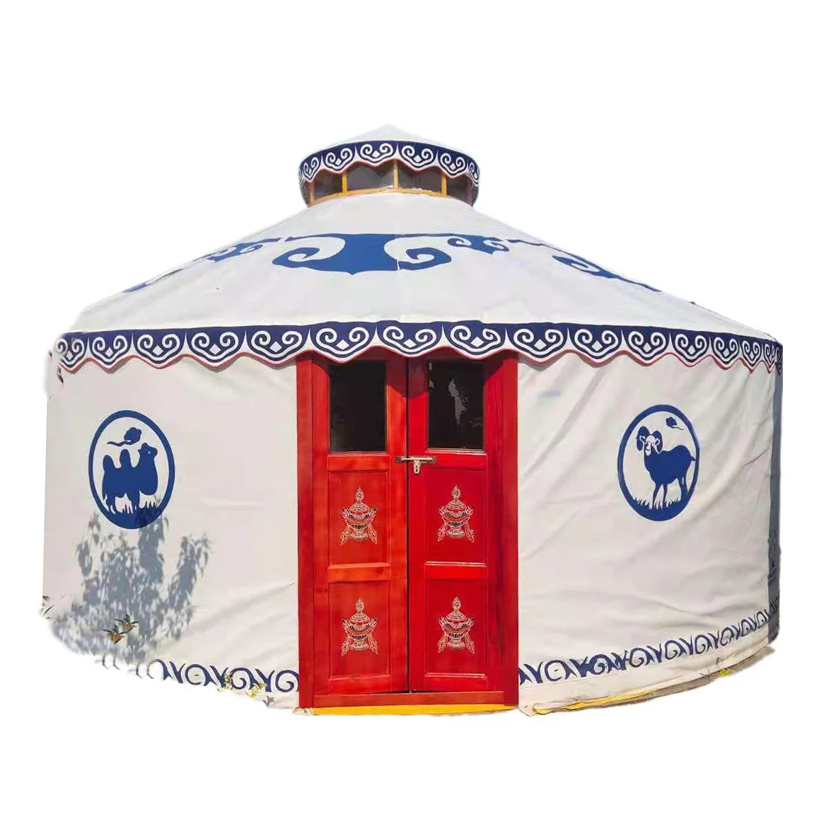 Yurts 7 M Mongolian Yurt In Mongolia Grassland Fixed Mongolia 9m Dome Igloo Tent Hotel Room Dome Geodesic Glamping Yurt