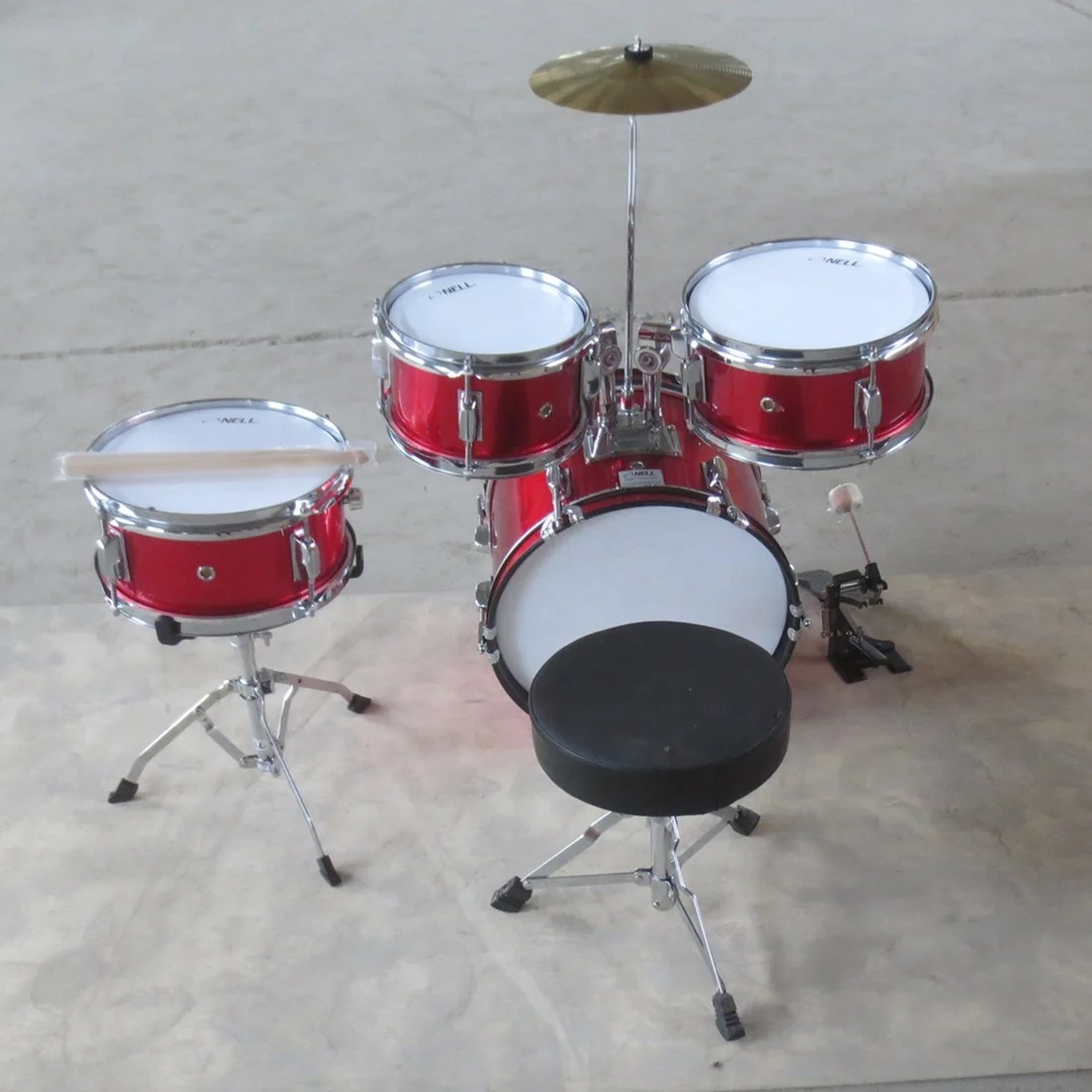 JW144-P2 Junior drum set children toy